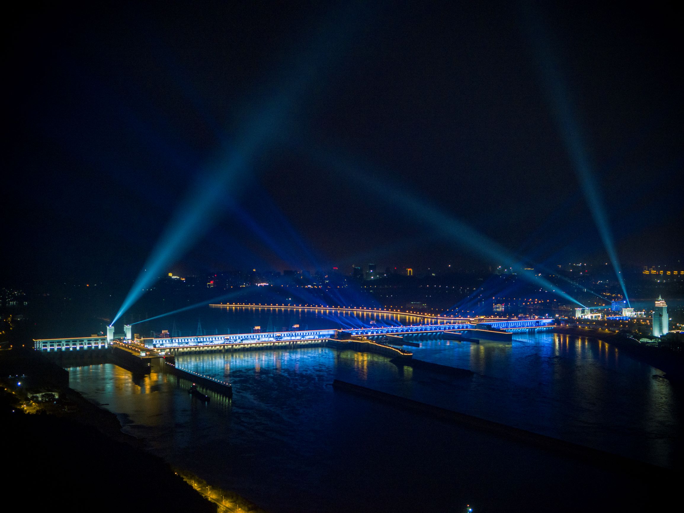 葛洲壩樞紐渲染照明工程--2020神燈獎(jiǎng)申報(bào)工程